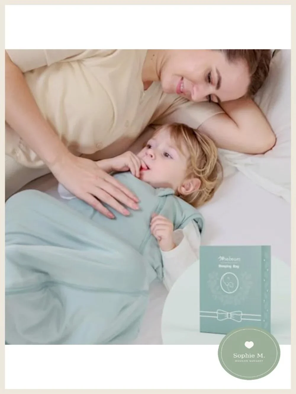Unisex Baby Sleep Sack 1.0 TOG, Wearable Blanket with 2-Way Zipper, Rayon from